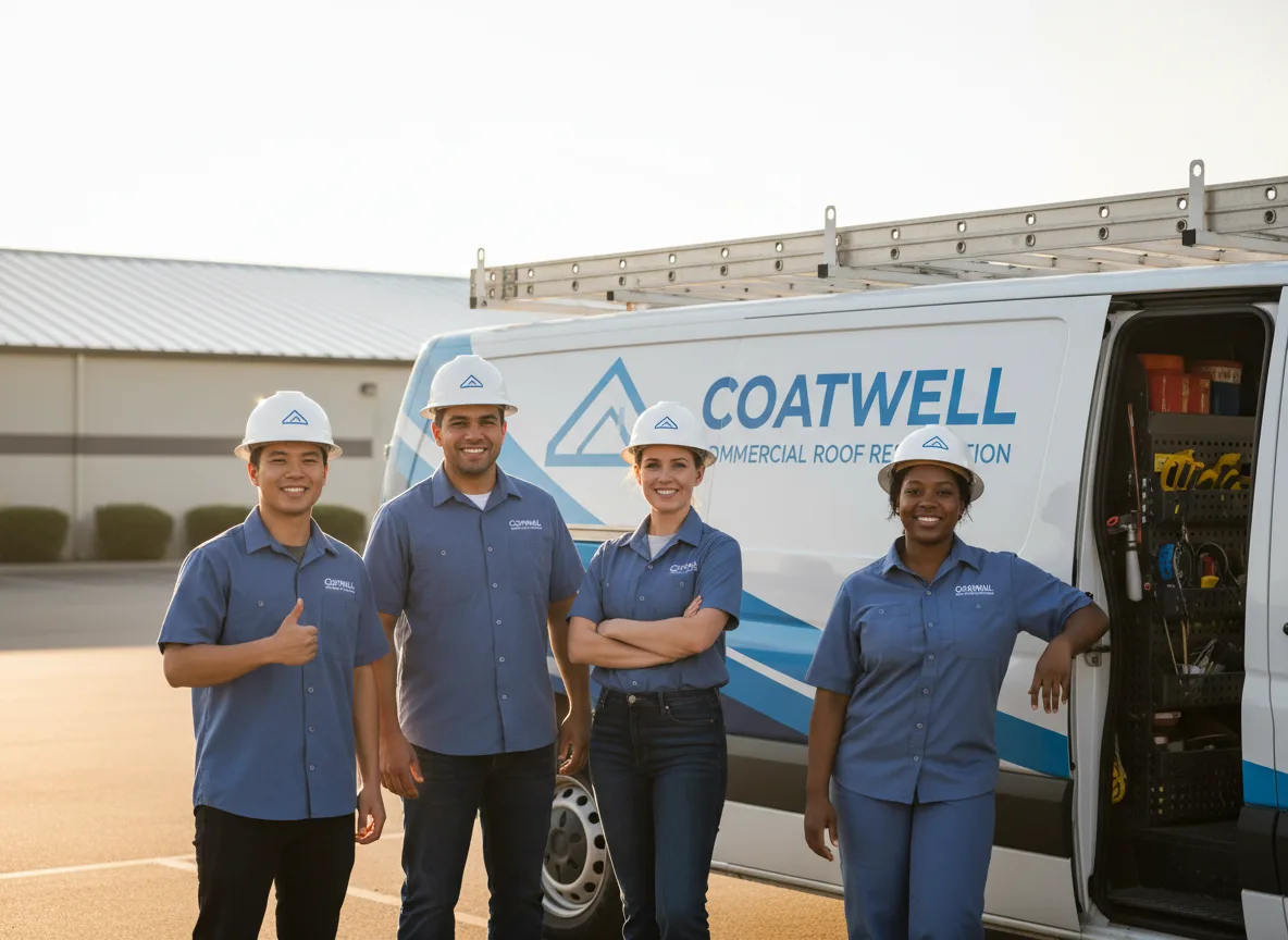 Commercial roof coating company in Bern, KS